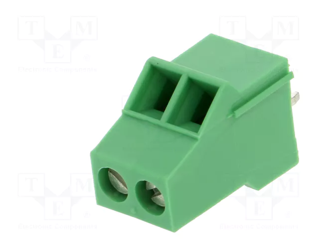 PHOENIX CONTACT SMKDS2.5/2-5.08 Listón para impresión de alimentación 20A 400V verde