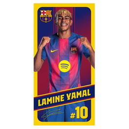 FC Barcelona Toalla Lamine Yamal Microfibra 70x140cm