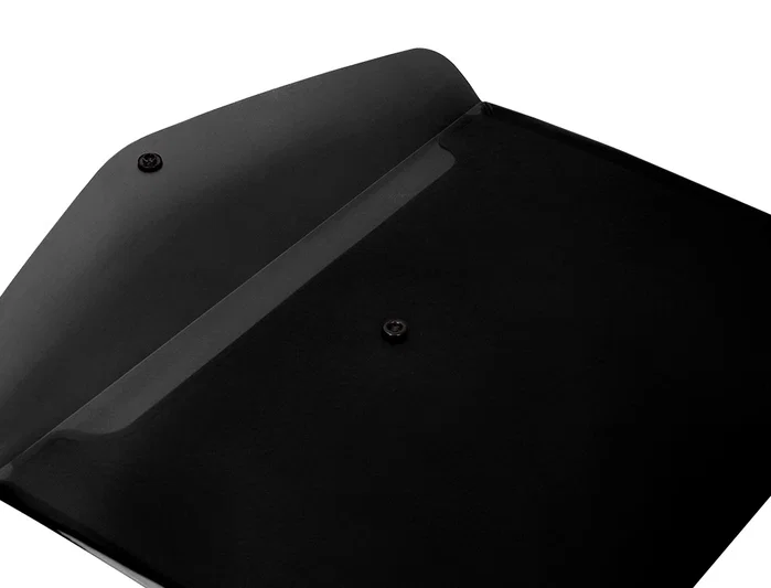 Liderpapel Carpeta Dossier con Broche Negro Opaco DIN A4 Liderpapel Carpeta Dossier con Broche Negro Opaco DIN A4