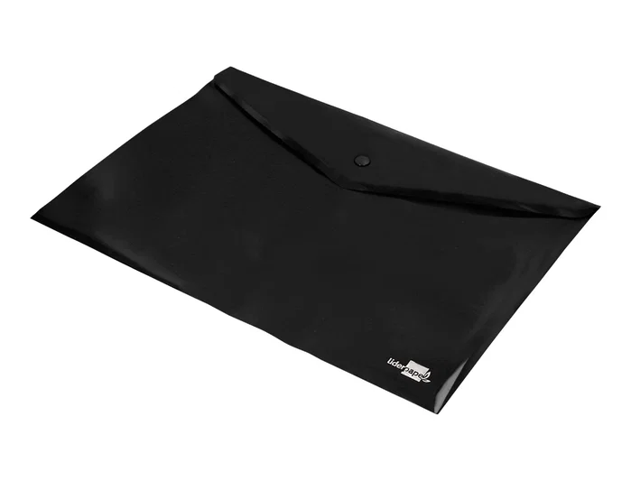 Liderpapel Carpeta Dossier con Broche Negro Opaco DIN A4 Liderpapel Carpeta Dossier con Broche Negro Opaco DIN A4