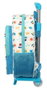 Safta Mochila mod. 185 con carro 705 Baby Shark Surfing 26x34x11cm