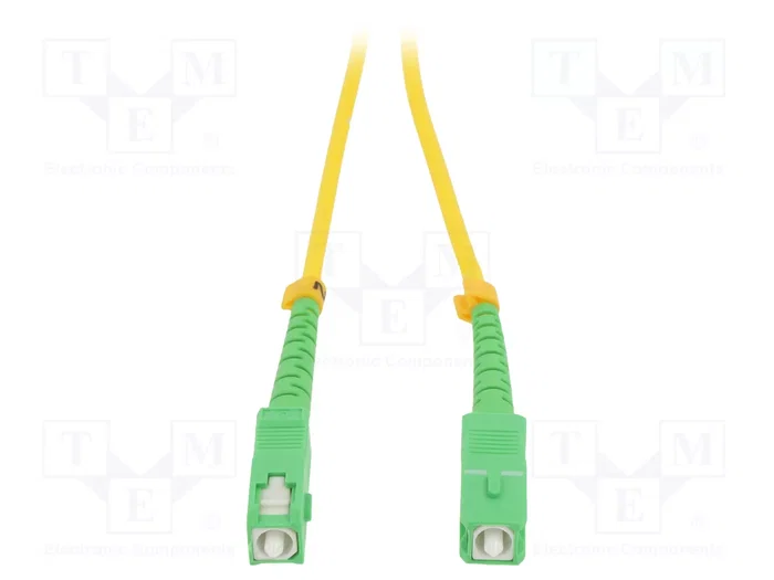 QOLTEC Cable de conexión de fibra óptica SC/APC a SC/APC, 15m QOLTEC Cable de conexión de fibra óptica SC/APC a SC/APC, 15m