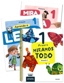 ANAYA, Miramos todo 1. Primer trimestre. + Aprendo a leer con Detectives - ANAYA