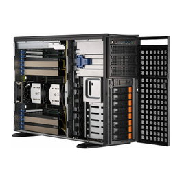 Super Micro Computer B.V. Barebone Server Supermicro GPU SuperServer 4U Dual Socket LGA 4677 SYS-741GE-TNRT