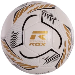 Rox Sport Balón de fútbol R-Comand blanco y dorado