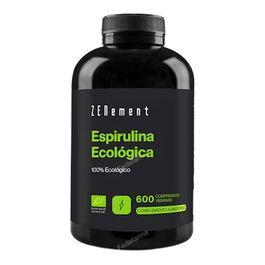 ZENEMENT Espirulina 600 Comp Doypack Eco Vegano Sin Gluten Aditivos