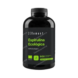 ZENEMENT Espirulina 600 Comp Doypack Eco Vegano Sin Gluten Aditivos