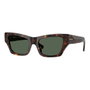 Burberry BE4441U-300271 Gafas de sol para mujer con montura marrón y lentes verdes