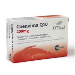 BETULA Coenzima Q10 200Mg 30 Cápsulas Aceite Semillas Lino