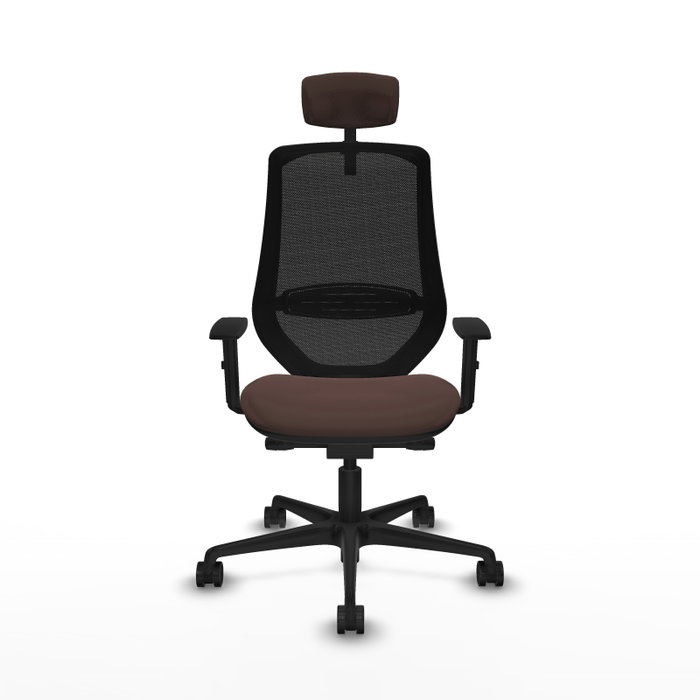 PIQUERAS Y CRESPO Silla de oficina Mardos con mecanismo Sincro/Traslack, Marrón oscuro y Negro PIQUERAS Y CRESPO Silla de oficina Mardos con mecanismo Sincro/Traslack, Marrón oscuro y Negro