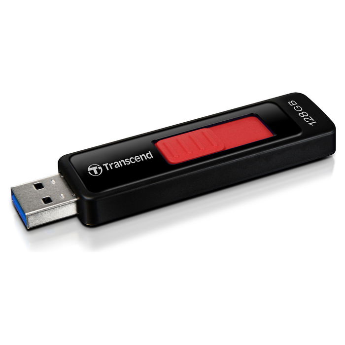 Transcend JetFlash 760 128GB USB 3.2 Gen 1 Tipo A Negro Rojo