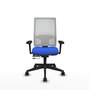 PIQUERAS Y CRESPO Silla de oficina Horna Azul y Blanco