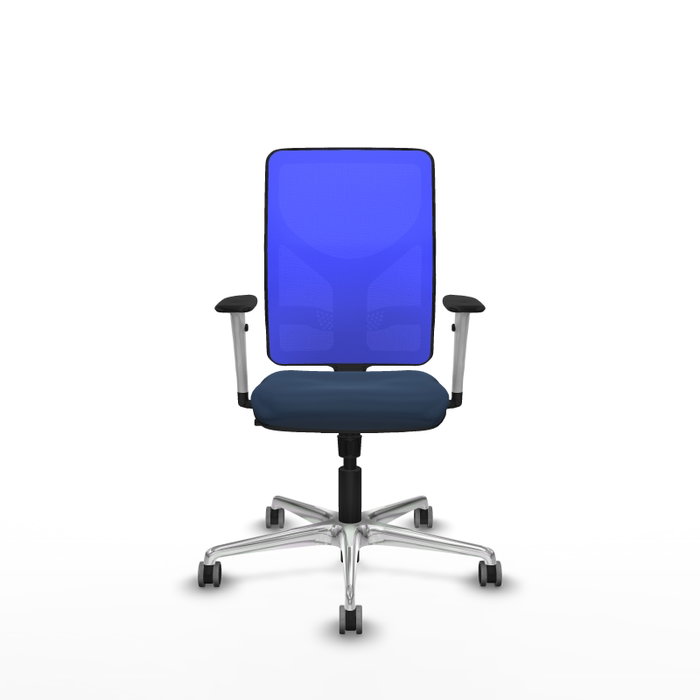 PIQUERAS Y CRESPO Silla de oficina Motilla con mecanismo Sincro, Azul marino PIQUERAS Y CRESPO Silla de oficina Motilla con mecanismo Sincro, Azul marino