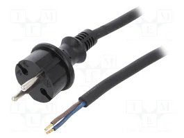 PLASTROL Cable de Alimentación H07RN-F 2x1,5mm2 2m