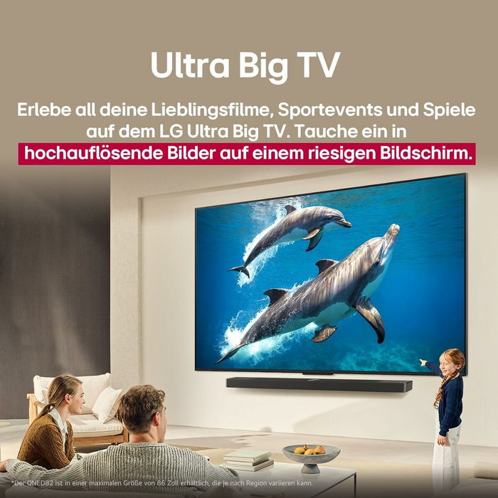 LG 43QNED82A6B Smart TV QNED 43 pulg. 4K Ultra HD