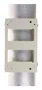 Axis AXIS T9301 Midspan Pole Mount Gris Aluminio
