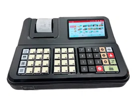 Sam4s Zeta A-50 Verifactu/TicketBAI Registradora con 15 Familias, Visor LED 8 Dígitos, Color Negro