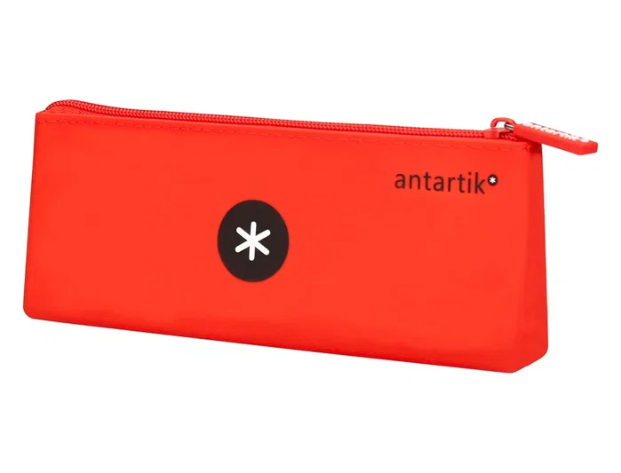 Antartik Estuche Portatodo de Silicona Triangular en Colores Surtidos