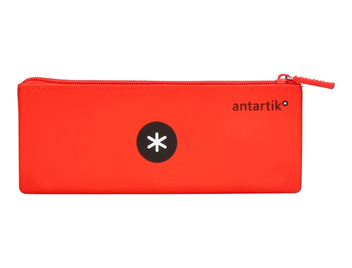 Antartik Estuche Portatodo de Silicona Triangular en Colores Surtidos