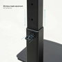 Tooq Soporte de Suelo MINOS FS2284M-B para TV de 37-70 pulgadas