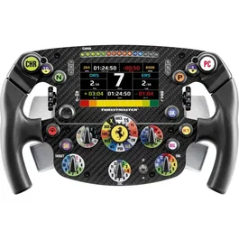 Thrustmaster Volante Ferrari SF-25 Edición Especial Compatible con Bases T598 y T818, Negro THR3362934005436