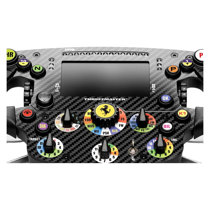 Thrustmaster Formula Wheel Add-On Ferrari SF-25 Edition - Volante de carreras para PC/KON (280 mm, Negro)
