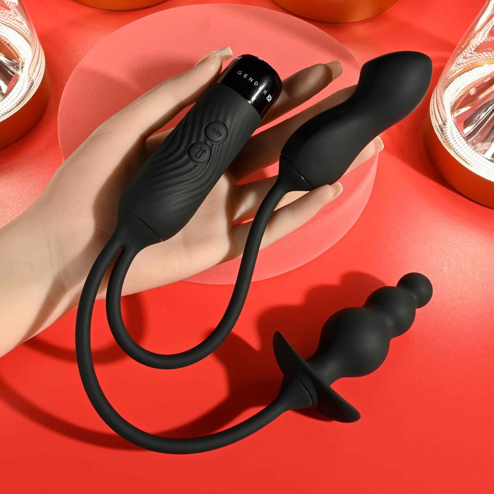 Vibrador anal Gender X Gender X Negro
