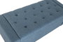 DKD Home Decor Descalzadora de Poliéster y Madera Azul