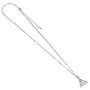 Harry Potter Collar con Colgante Deathly Hallows (bañado en plata)