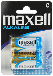 Pilas Alcalina Maxell Lr14 Blister De 2 (M007)