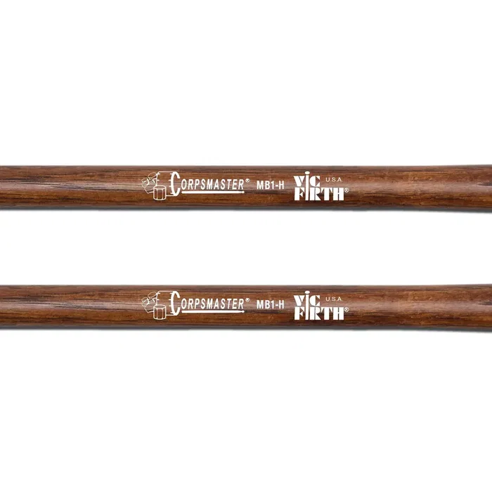 Vic Firth Corpsmaster MB1H Mazas de bombo de marcha para 18-22 pulgadas Vic Firth Corpsmaster MB1H Mazas de bombo de marcha para 18-22 pulgadas