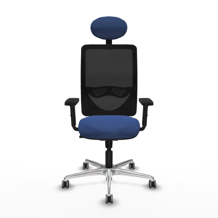 PIQUERAS Y CRESPO Silla de oficina Zulema Azul marino y Negro PIQUERAS Y CRESPO Silla de oficina Zulema Azul marino y Negro