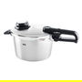 Fissler 622-412-04-070/0 Olla a Presión Vitavit Premium 4.5L – 22cm con Cesto y Trípode, Mango Desmontable, Fondo Cookstar Apto para Inducción