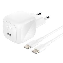 Belkin BOOST Charge USB-C 45W PD PPS con Cable, Blanco WCA013kq1MWH-B6