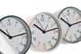 DKD Home Decor Reloj Despertador Metal Silencioso Surtido de 3 Unidades