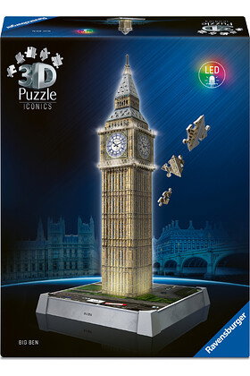 Ravensburger Puzzle 3D Big Ben con Luz LED