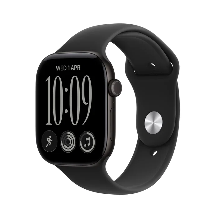 Apple Watch Series 12 GPS 46mm Negro con Correa Deportiva Negra S/M Apple Watch Series 12 GPS 46mm Negro con Correa Deportiva Negra S/M