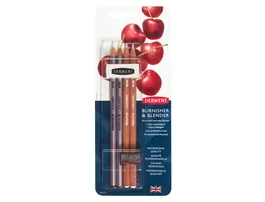 Derwent Lápices Mezcladores y Abrillantadores Set de 4 Unidades Surtidas para Dibujo y Arte