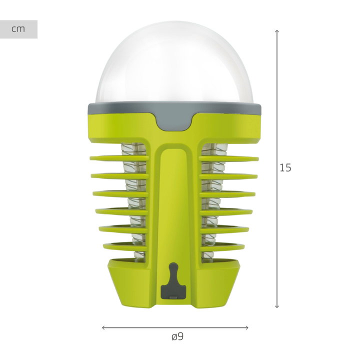 Aktive Lámpara mata mosquitos UV con luz LED nocturna