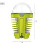 Aktive Lámpara mata mosquitos UV con luz LED nocturna