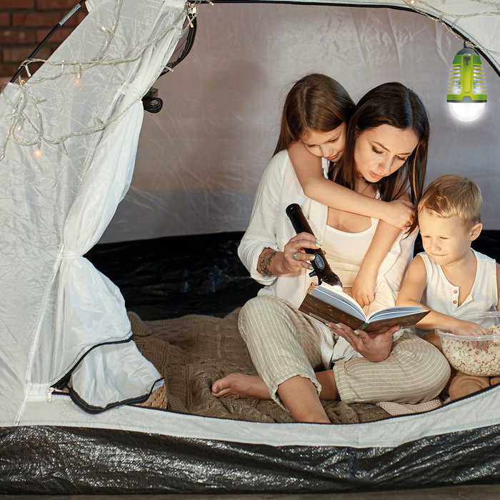 Aktive Lámpara mata mosquitos UV con luz LED nocturna