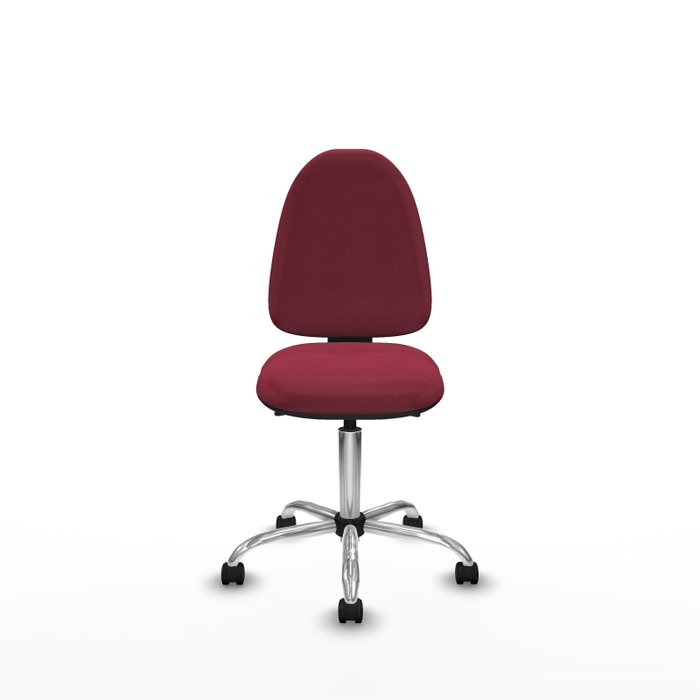 PIQUERAS Y CRESPO Silla de oficina Aýna Granate sin brazos PIQUERAS Y CRESPO Silla de oficina Aýna Granate sin brazos