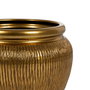 Macetero Oro Cerámica Decoración 30 X 30 X 28 cm