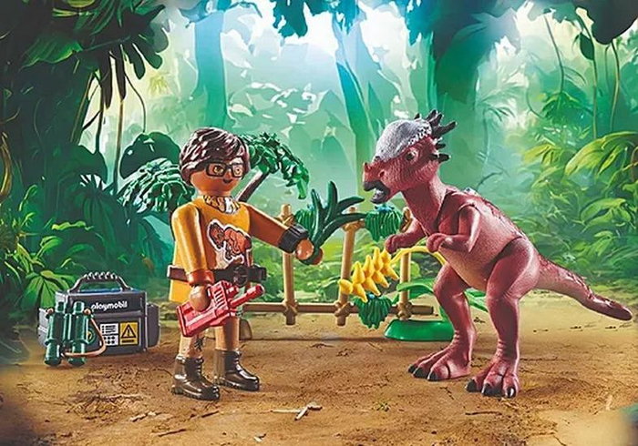 PLAYMOBIL Observación de Stygimoloch con Investigador y Accesorios PLAYMOBIL Observación de Stygimoloch con Investigador y Accesorios