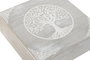 DKD Home Decor Set de 2 Joyeros Árbol de la Vida Decapé