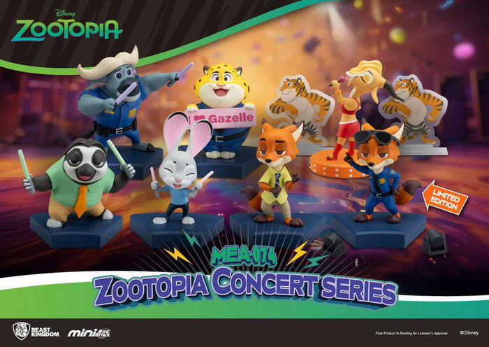 Beast Kingdom Toys Zootrópolis Figuras Mini Egg Attack Blind Box Concert series 8 cm (6) Beast Kingdom Toys Zootrópolis Figuras Mini Egg Attack Blind Box Concert series 8 cm (6)