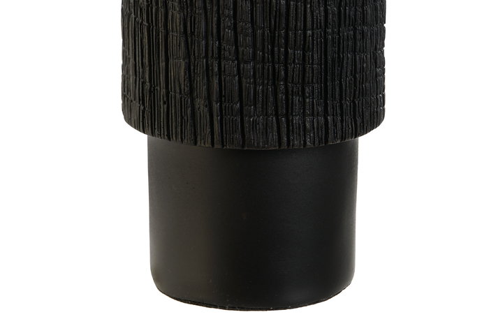 DKD Home Decor Jarrón Negro 10 x 30 x 10 cm