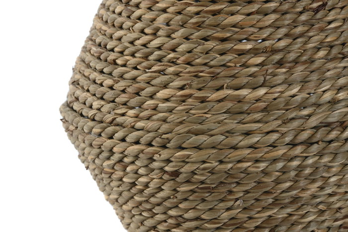 DKD Home Decor Jarrón Balines Natural Fibra 19 x 34 x 19 cm