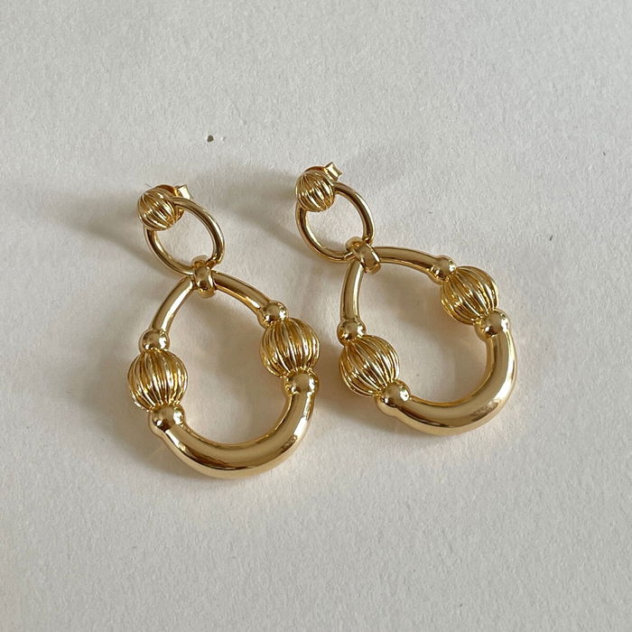 Pendientes Mujer 24KAE 424113Y Dorado Pendientes Mujer 24KAE 424113Y Dorado