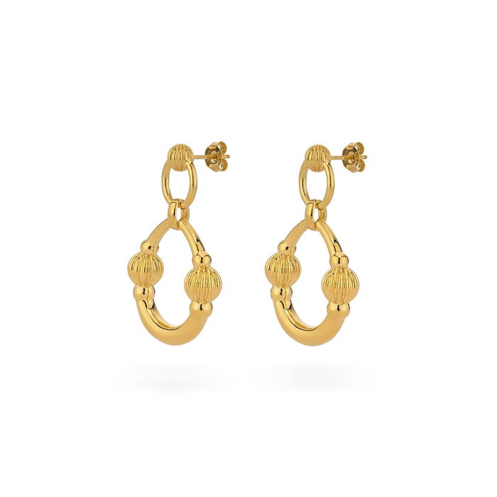 Pendientes Mujer 24KAE 424113Y Dorado Pendientes Mujer 24KAE 424113Y Dorado